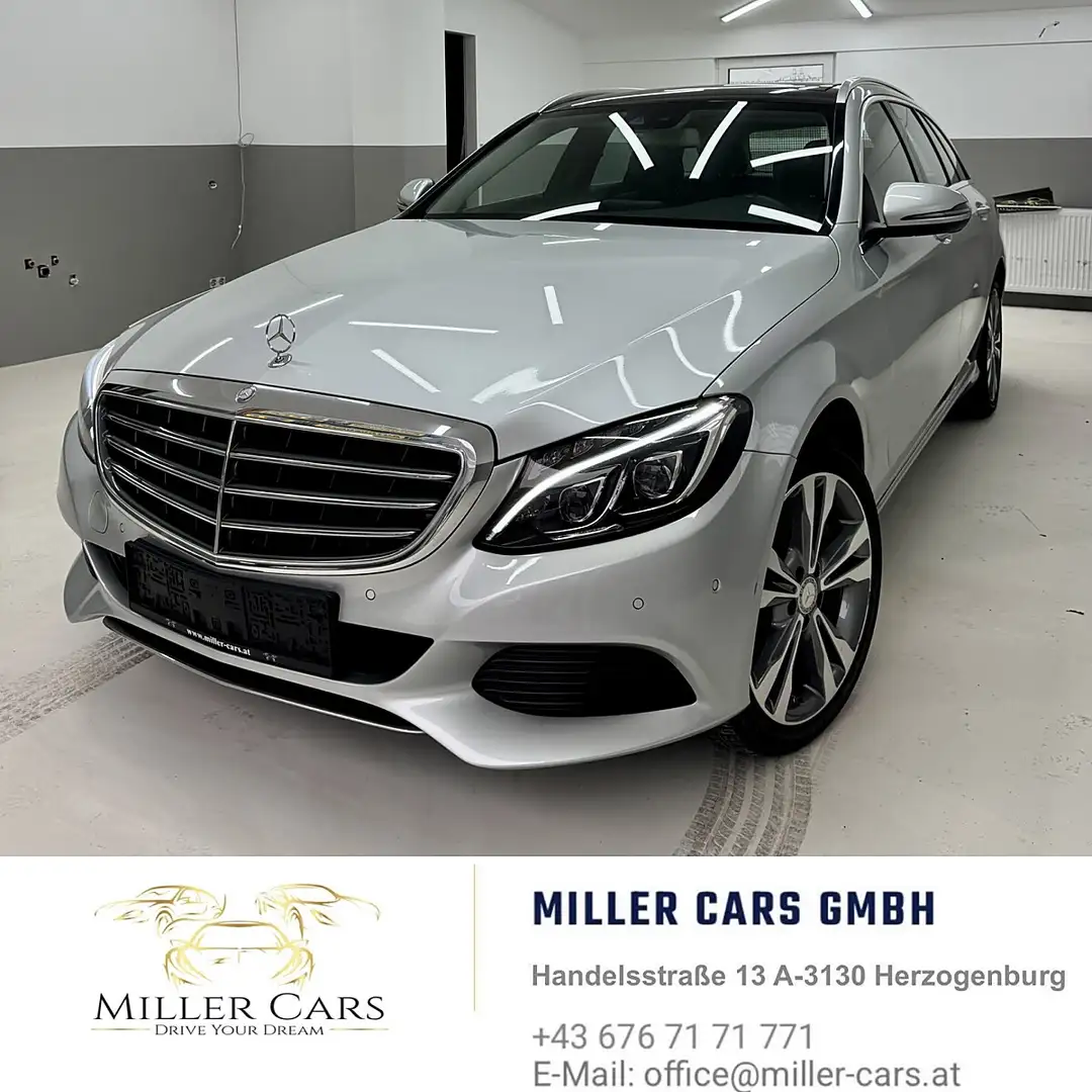 Mercedes-Benz C 250 CDI Exclusive d 4Matic*Servicegepflegt* Silber - 1