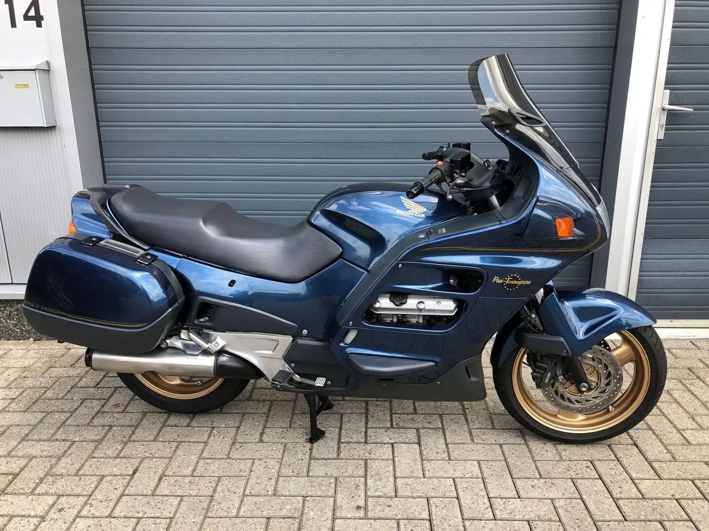 Honda ST 1100 ABS/TCS/CBS Bleu - 1