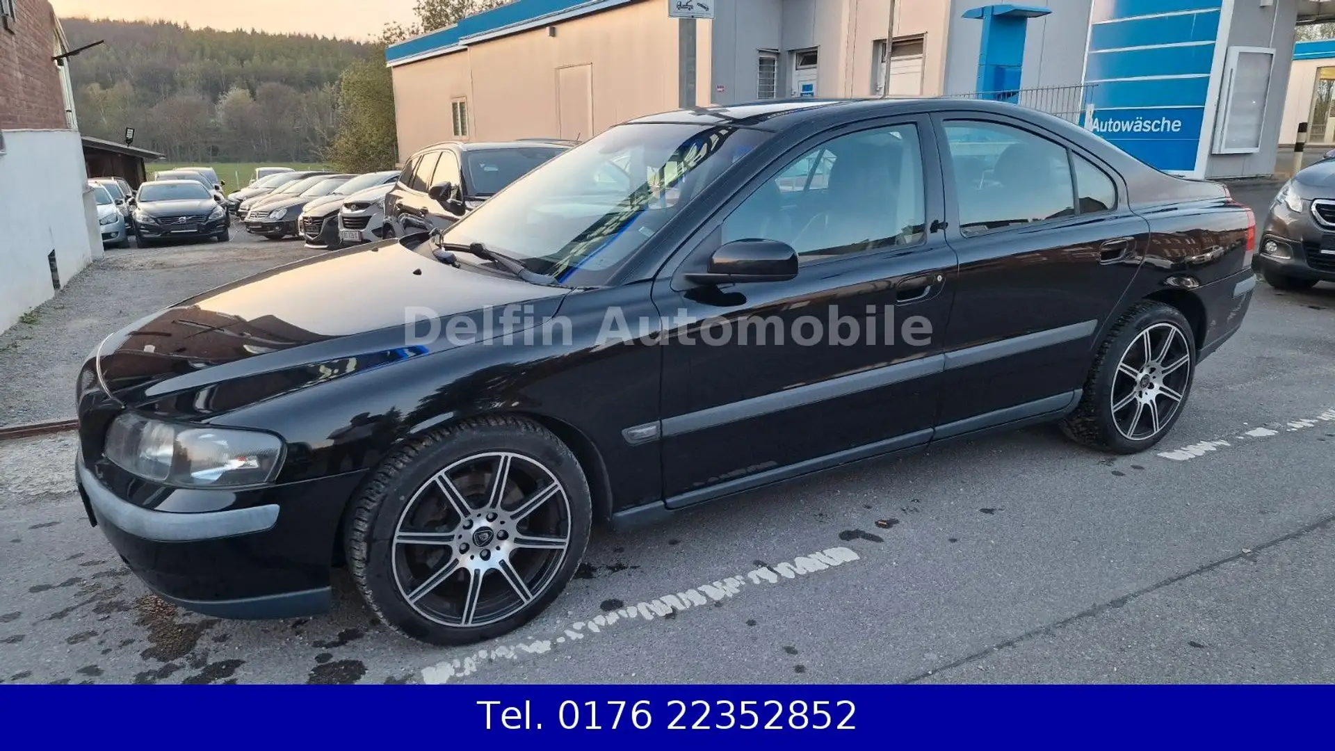 Volvo S60 D5 Summum-Leder-Klimaaut.Standheizung Schwarz - 2