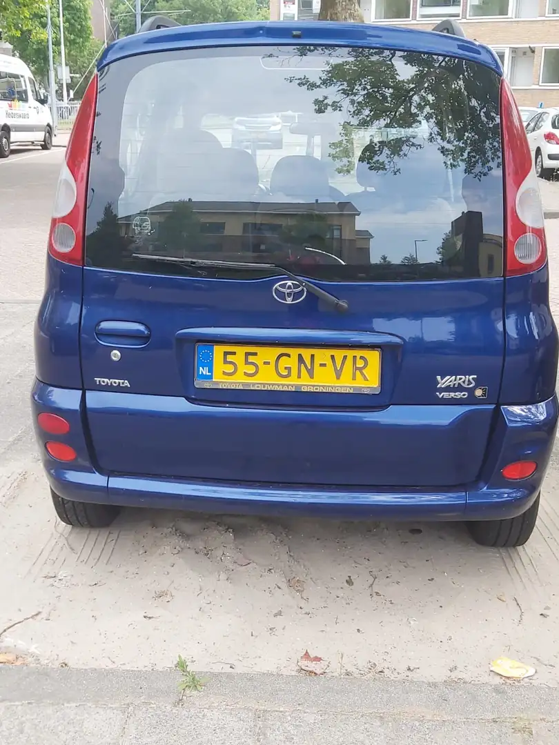 Toyota Yaris 1.3 blauwe Toyota Yaris Verso Blauw - 2