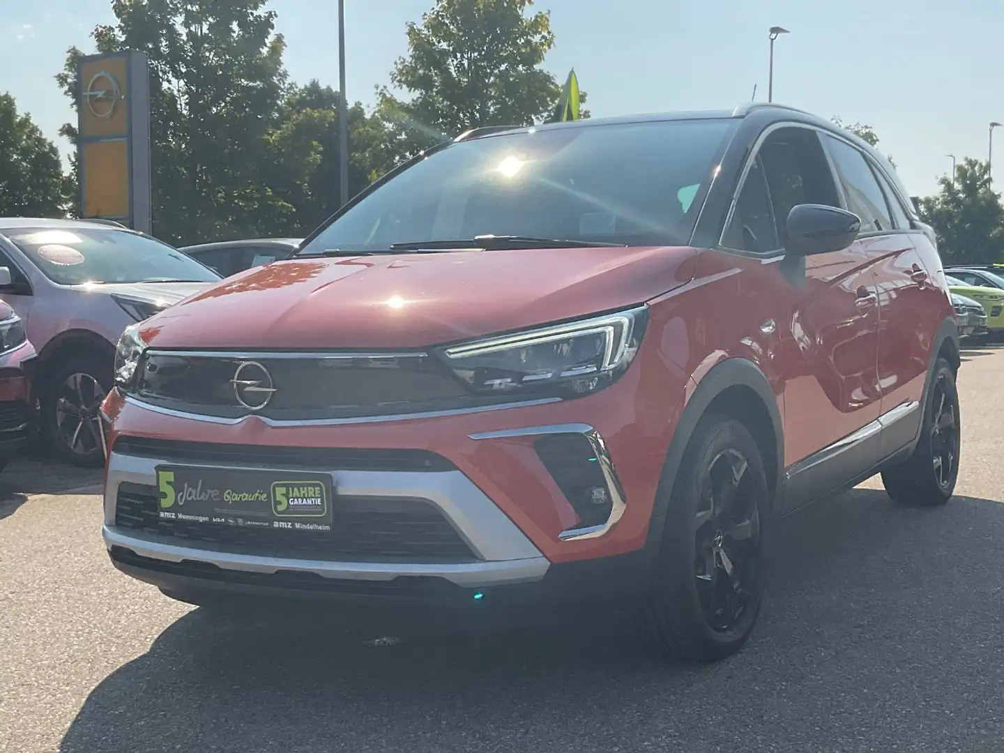 Opel Crossland 1.2 Turbo Ultimate *Pano*Alcantara Arancione - 2