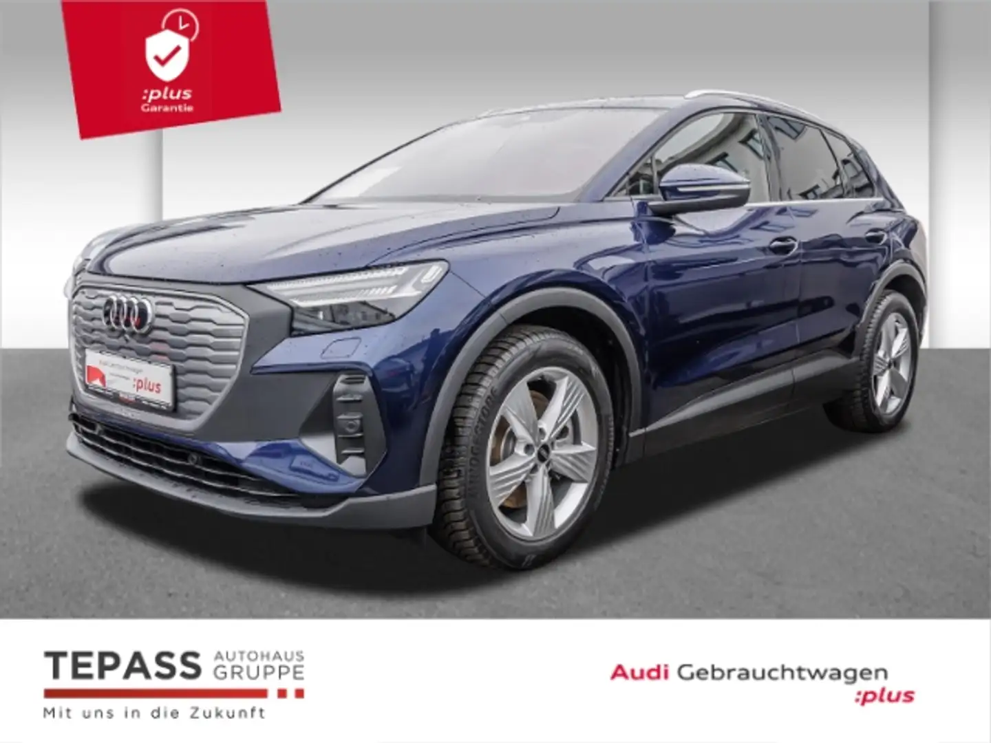 Audi Q4 e-tron 45 AHK NAVI PRO HUD ASSIST MATRIX Blau - 1
