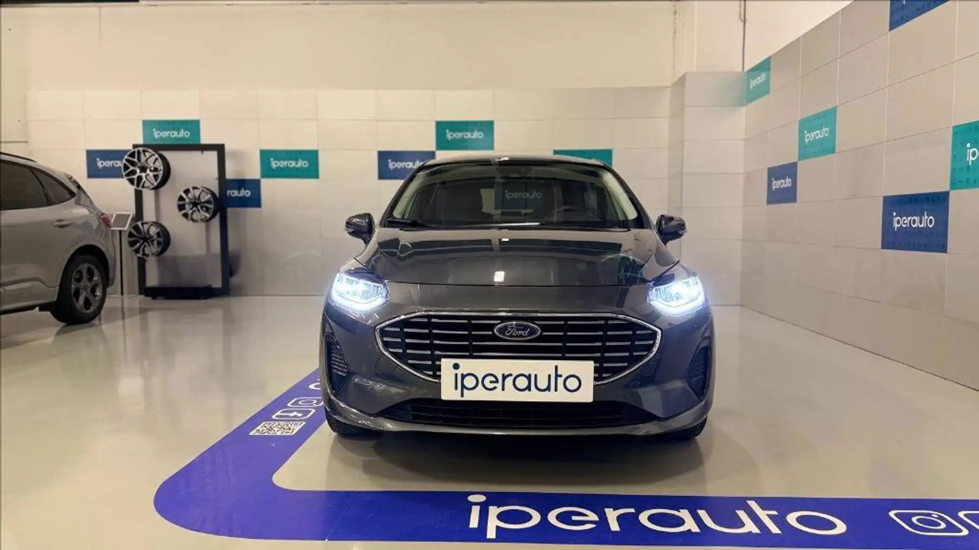 Ford Fiesta 5p 1.1 Titanium Gpl 75cv OCCASIONE Gris - 2