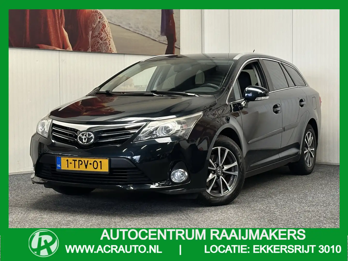 Toyota Avensis WAGON 1.8 VVTi BUSINESS TREKHAAK  ACHTERUITRIJ CAM Grau - 1