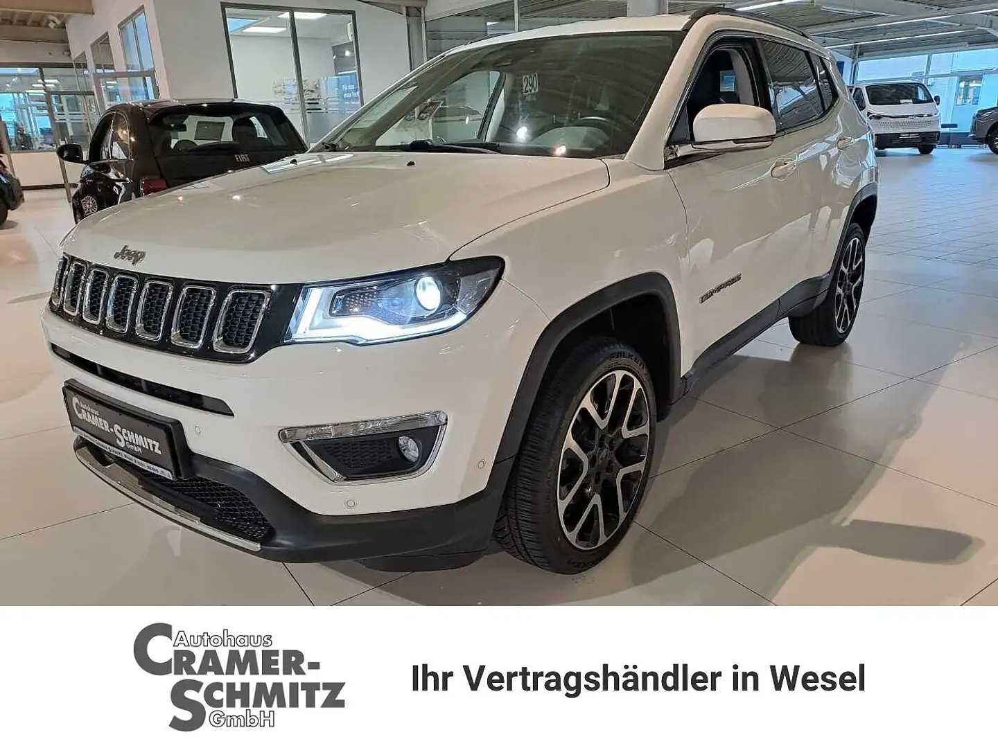 Jeep Compass 1.4 MultiAir Active Drive AT Limited Blanc - 1