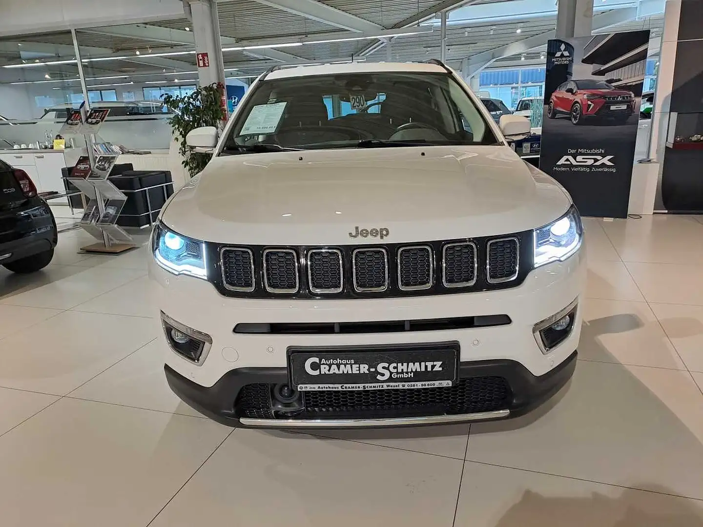 Jeep Compass 1.4 MultiAir Active Drive AT Limited Blanc - 2