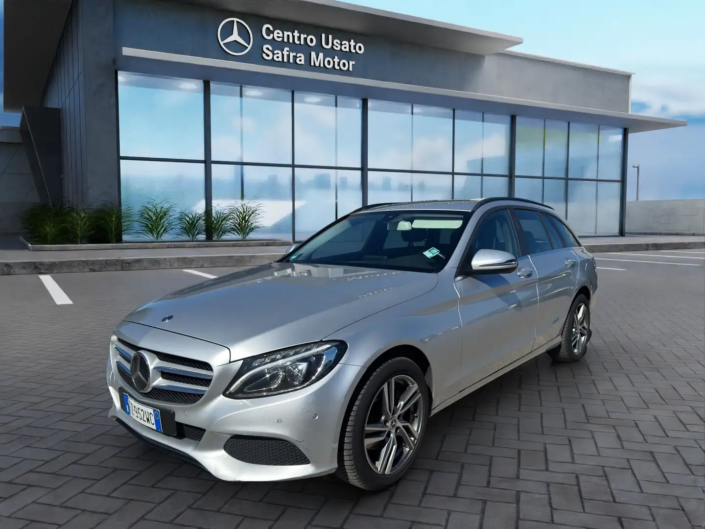 Mercedes-Benz C 220 C 220 d S.W. Auto Sport Argento - 2