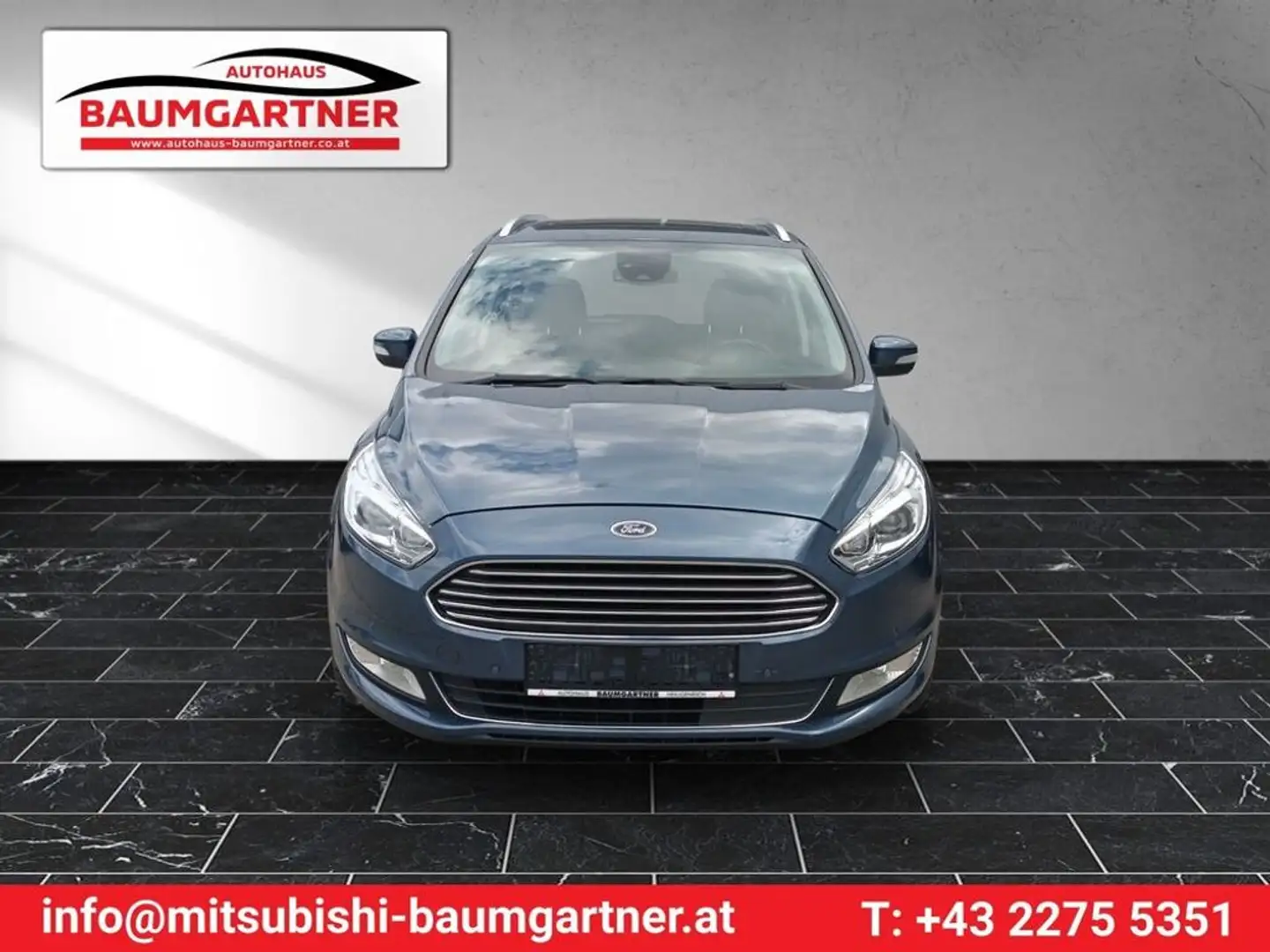 Ford Galaxy Titanium Blau - 2