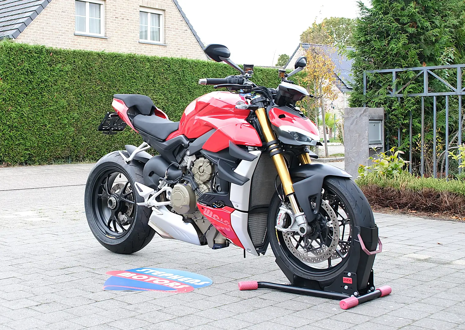Ducati Streetfighter Streetfighter V4S BTW verrekenbaar Rood - 1