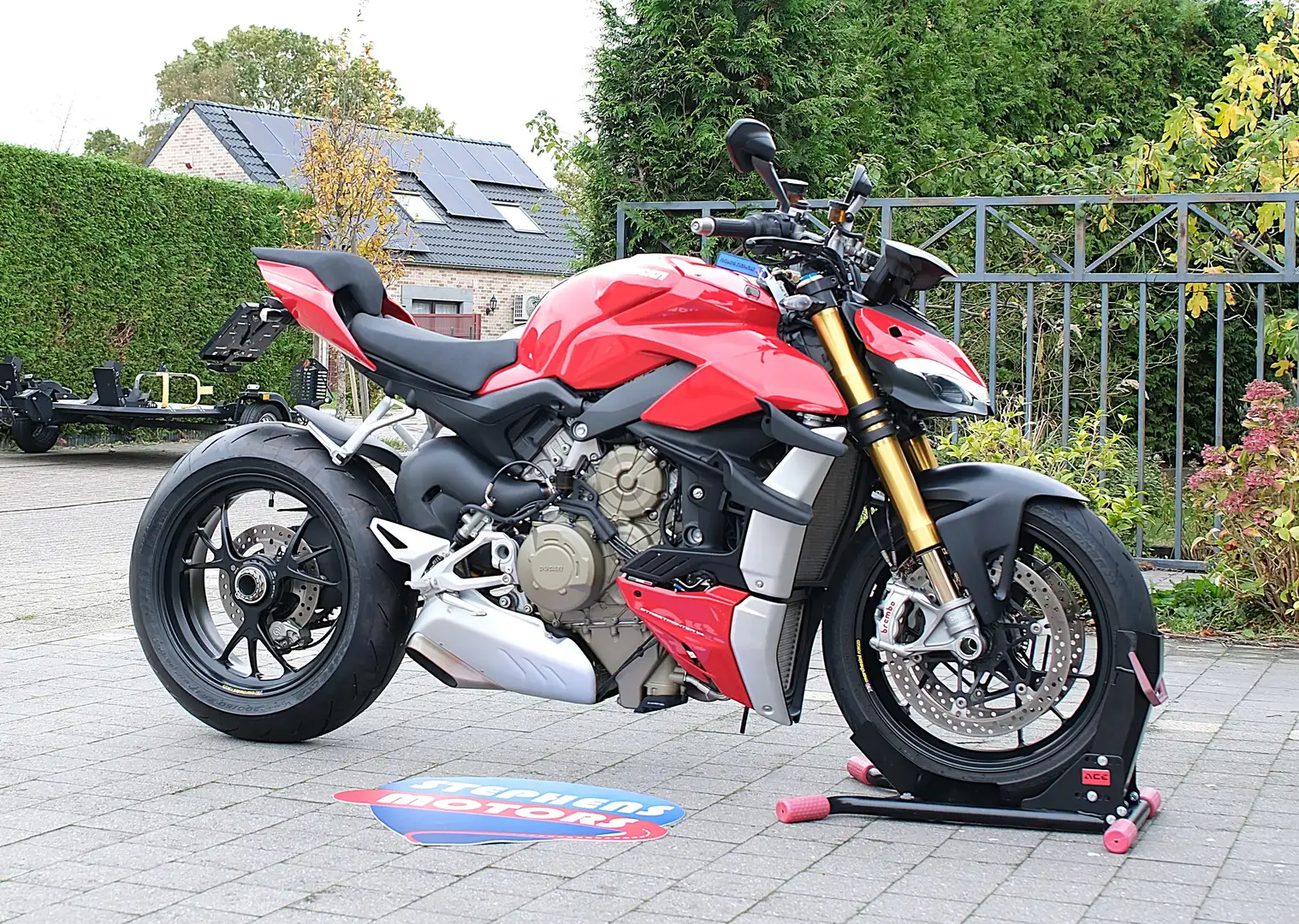 Ducati Streetfighter Streetfighter V4S BTW verrekenbaar Rood - 2
