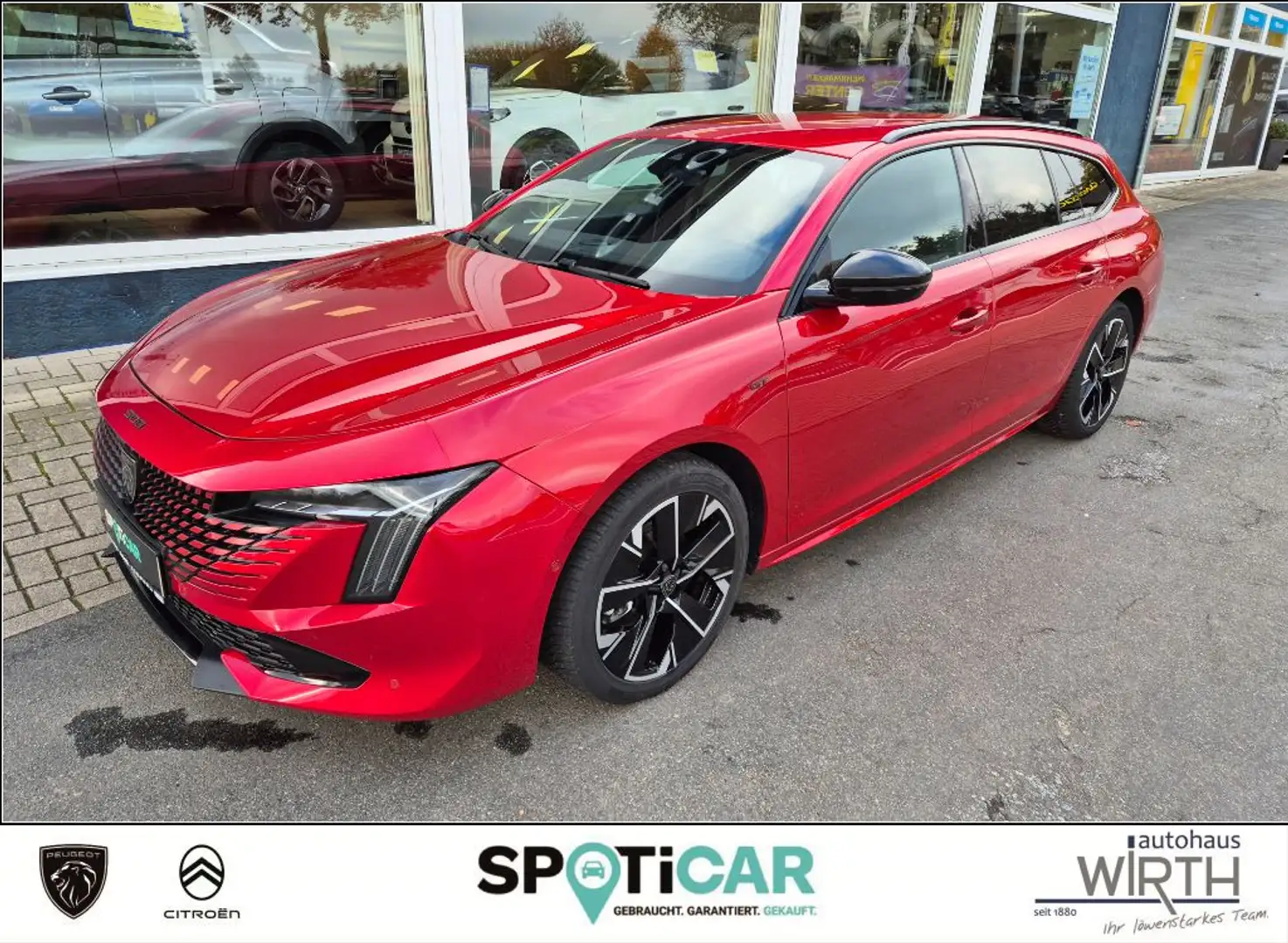 Peugeot 508 SW GT 130 EAT8 LEDER+MATRIX+NIGHT-VISION+FOCAL Rot - 2
