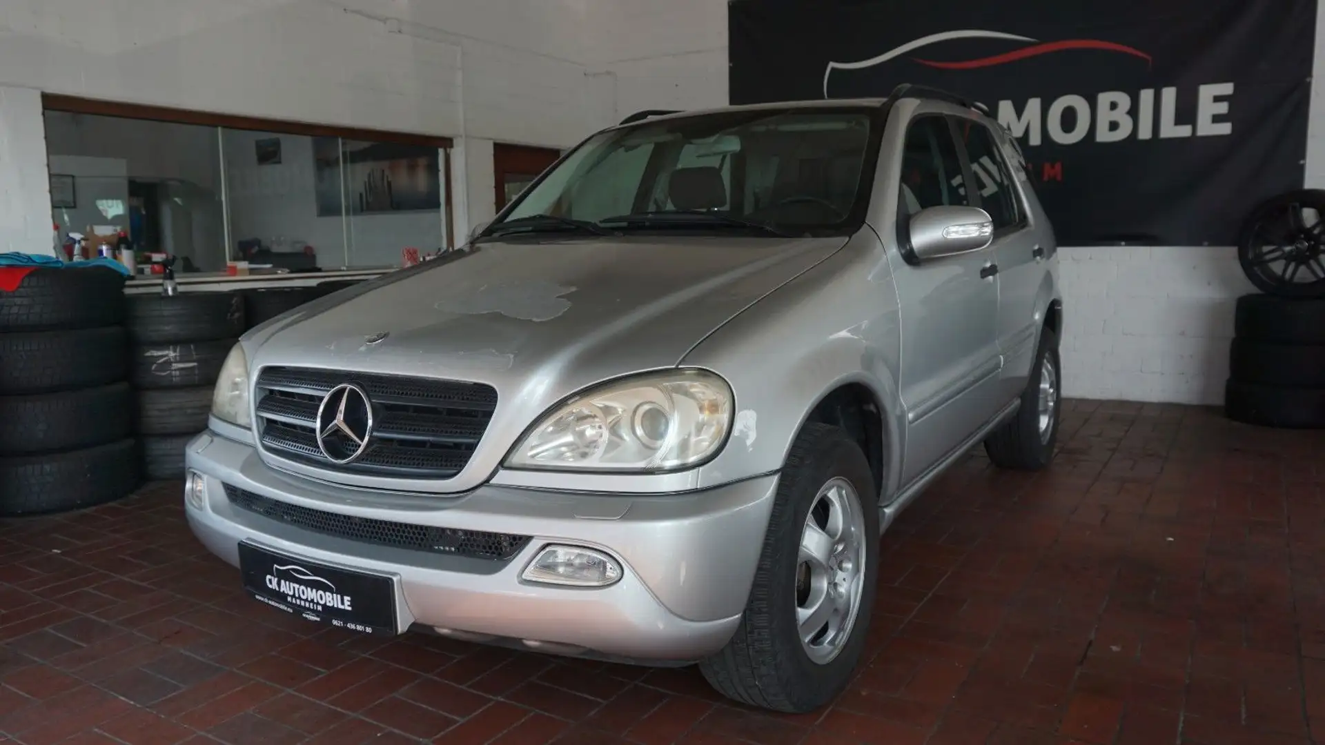 Mercedes-Benz ML 270 CDI 1-HD*GSD*SHZ*AUTOMATIK*NAVI*146TKM!!! Argent - 2