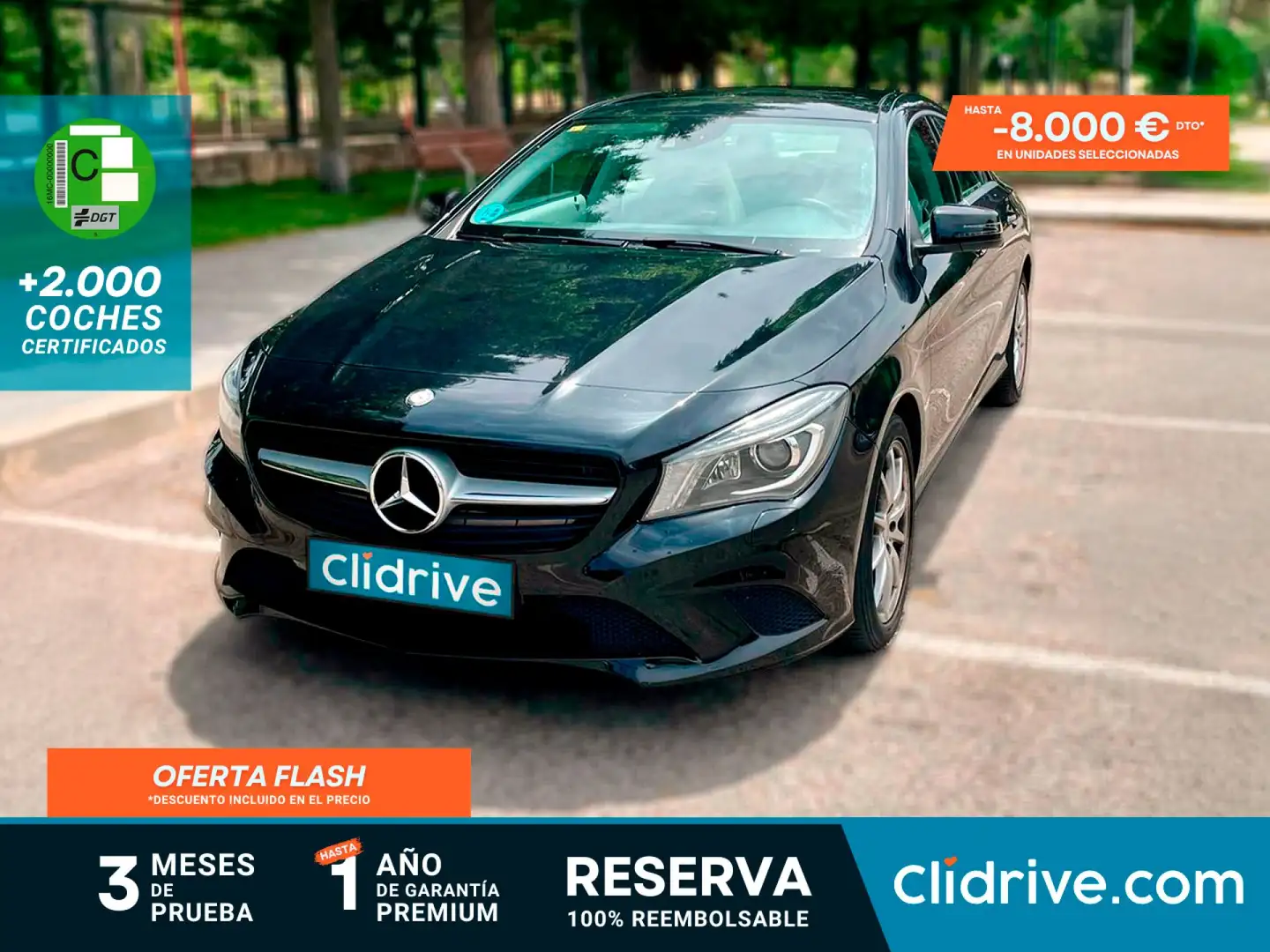 Mercedes-Benz CLA 220 220CDI 7G-DCT Negro - 1