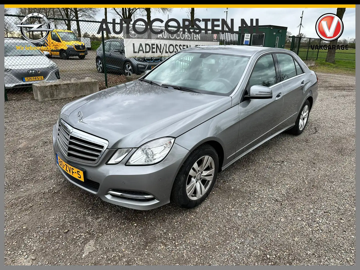 Mercedes-Benz E 200 CDI Ecc Lmv Navigatie Cruise Control Leder Premium Gri - 1