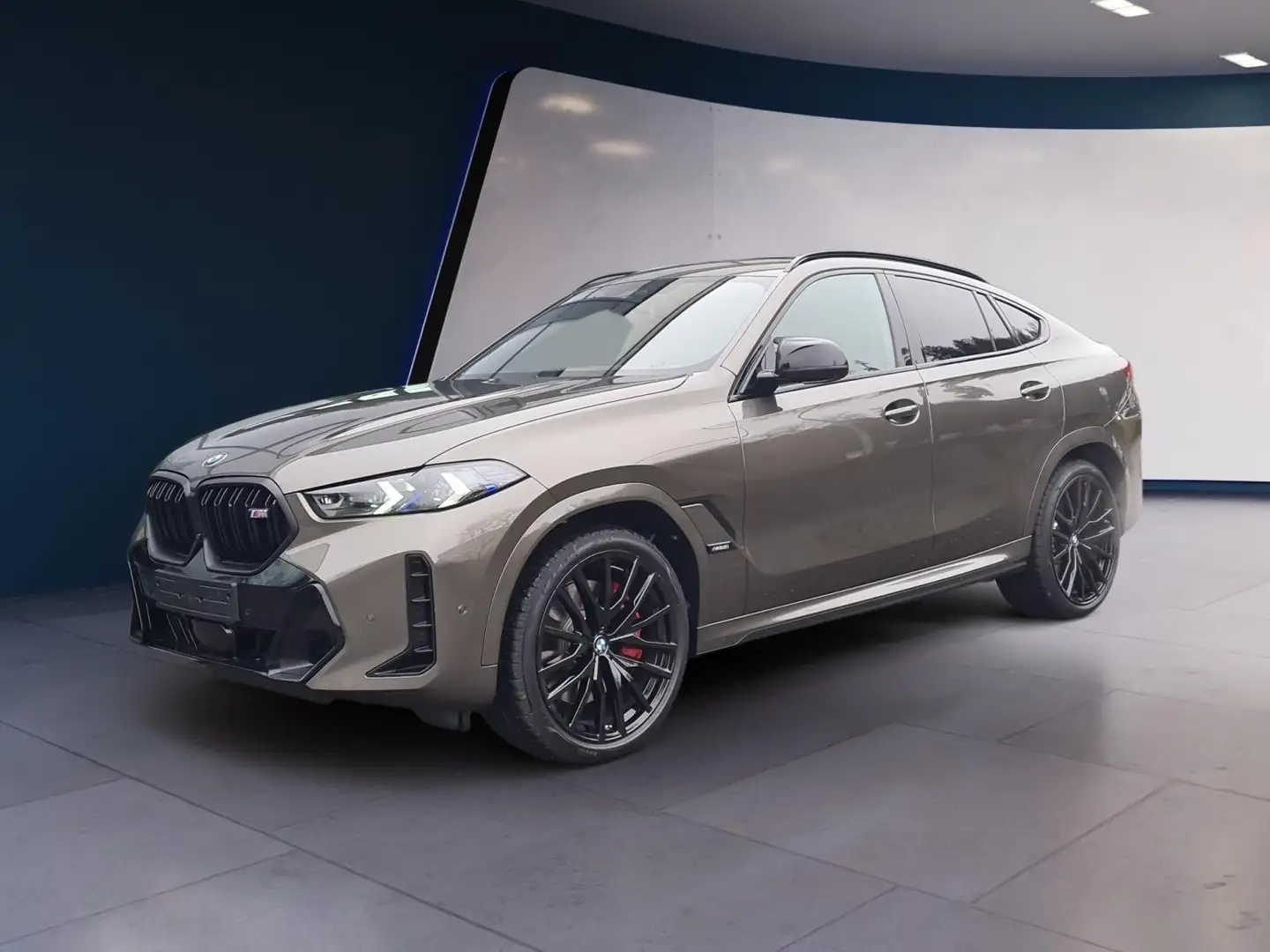BMW X6 M60 i xDrive M60i DrivAssPro+Innovation+Wärme+P... Grün - 1
