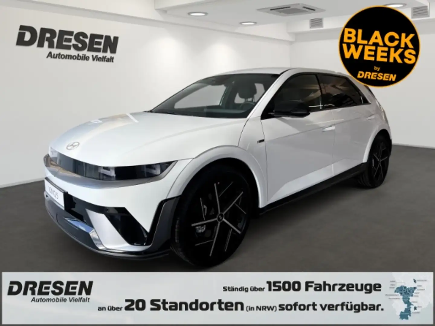 Hyundai IONIQ 5 84kWh N-Line Sitz-Paket*Wärmepumpe*LED*Navigation Weiß - 1