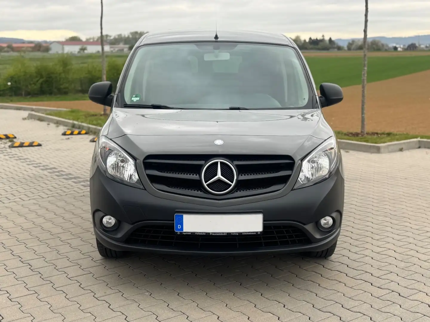 Mercedes-Benz Citan Kasten 111 CDI extralang Klima AHK Gris - 2