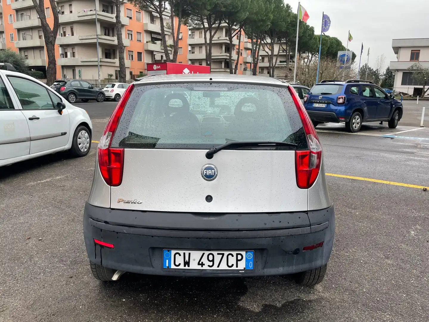 Fiat Punto Punto 3p 1.2 Actual abs Zilver - 2