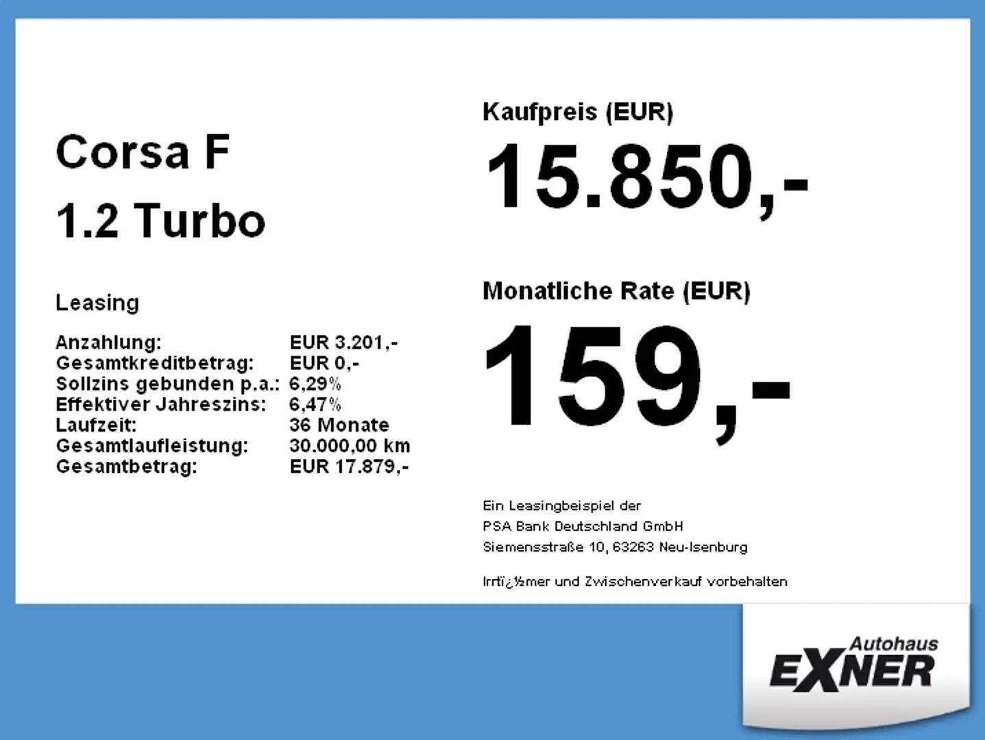 Opel Corsa F 1.2 Turbo EDITION LED, Klimaanlage, PDC, Weiß - 2