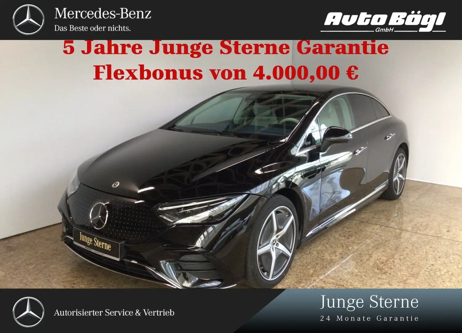 Mercedes-Benz EQE 350 EQE 350 4M Premium/AMG Line/Airmatic/HAL/3D/AHK Schwarz - 1
