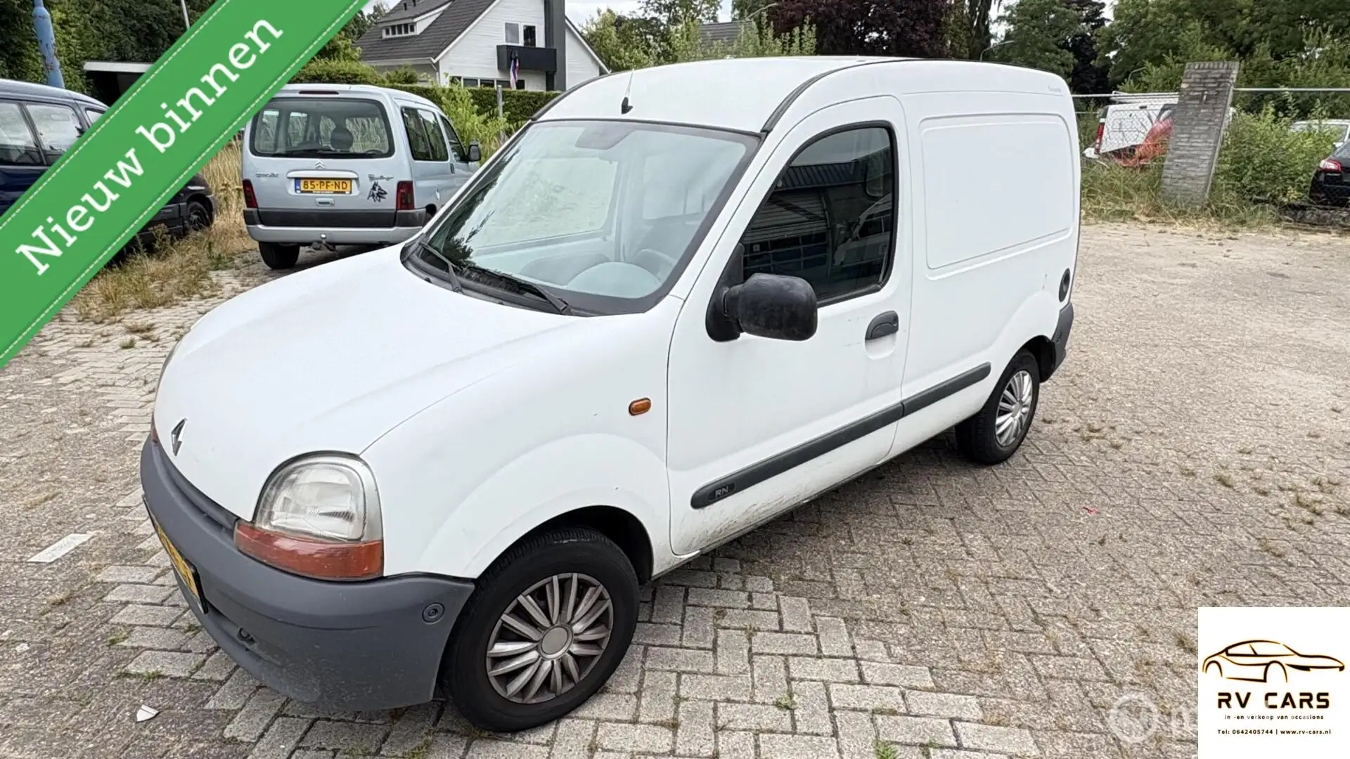 Renault Kangoo Express 1.9D RN zeer lage km stand !!! Weiß - 1