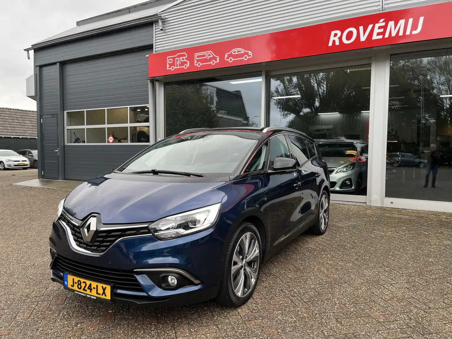 Renault Grand Scenic 1.3 TCe Intens Trekhaak, Carplay, Panoramadak, Cru Bleu - 2