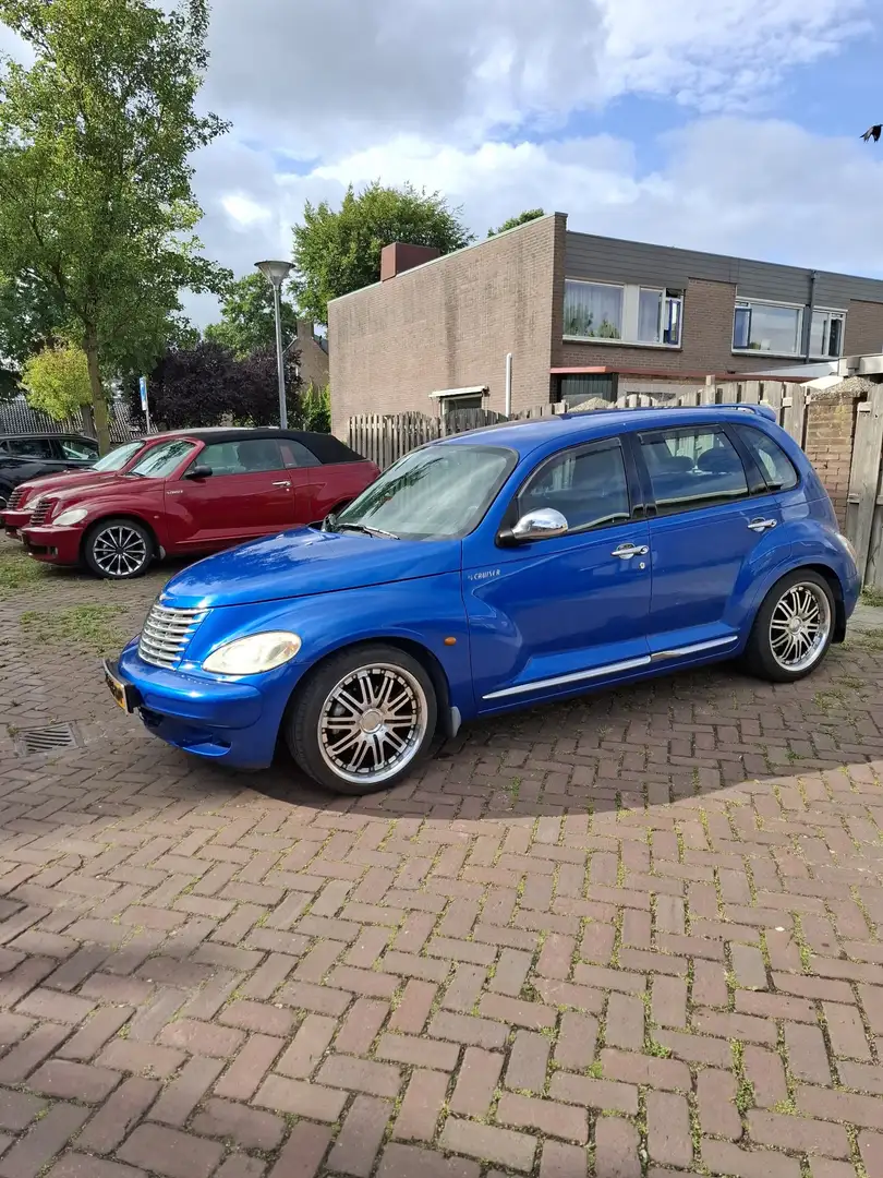 Chrysler PT Cruiser 2.0-16V Touring blauw met leder 18 inch.zeer mooi Blauw - 1