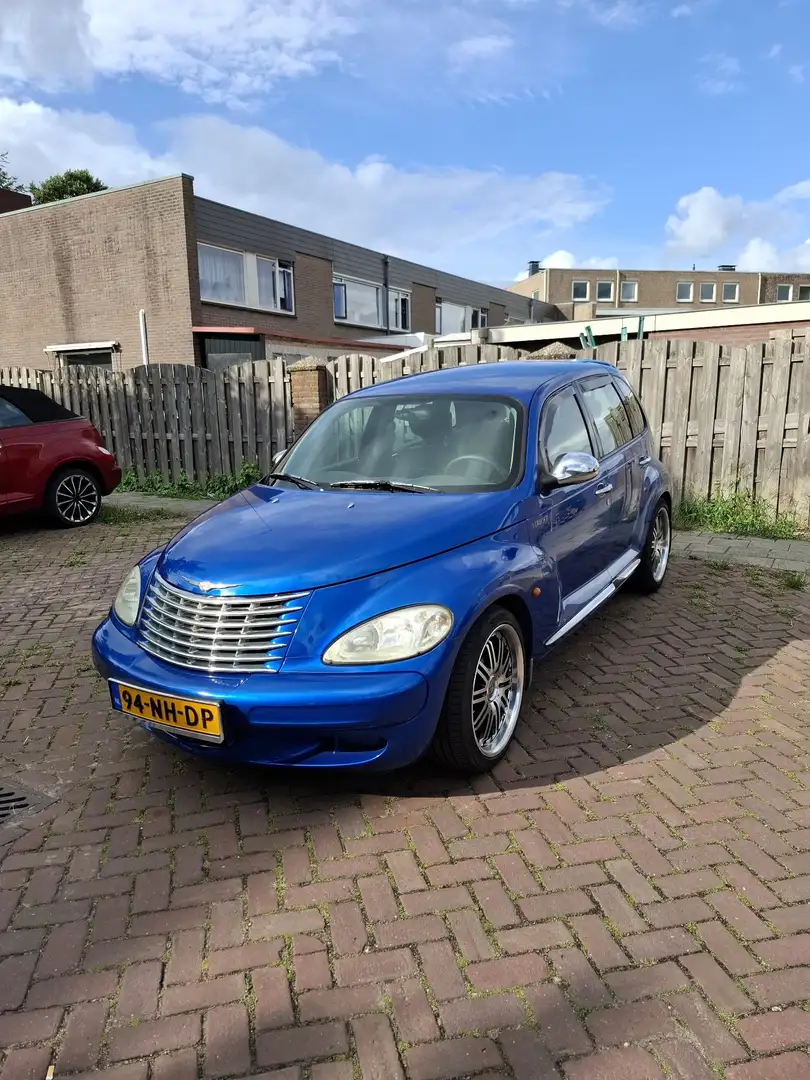 Chrysler PT Cruiser 2.0-16V Touring blauw met leder 18 inch.zeer mooi Blauw - 2