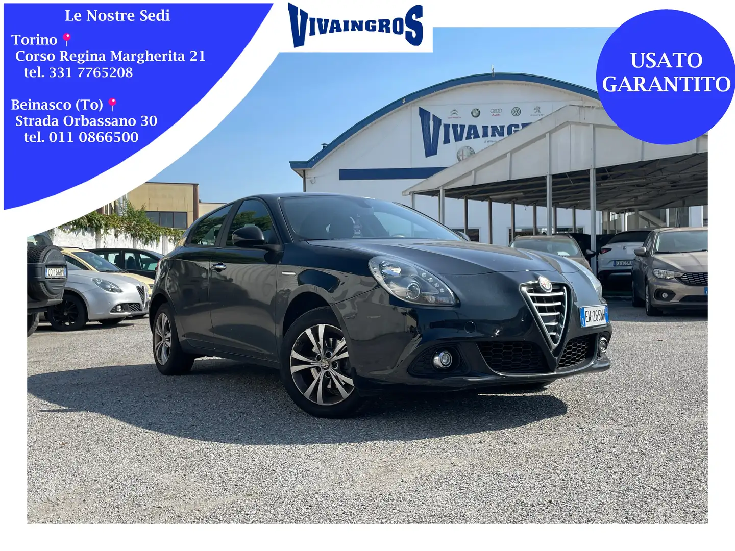 Alfa Romeo Giulietta 1.4 T-Jet Gpl Progression 120CV Nero - 1