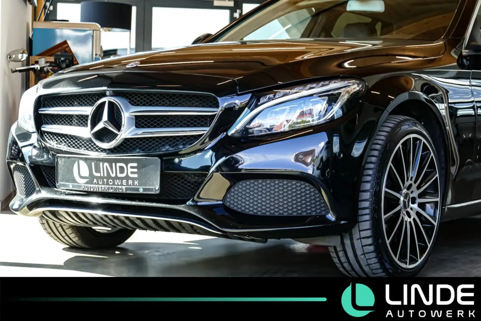 Mercedes-Benz C 200 T 4Matic |LEDER|NAVI|LED|PANO.|SHZ|19 ALU Siyah - 2