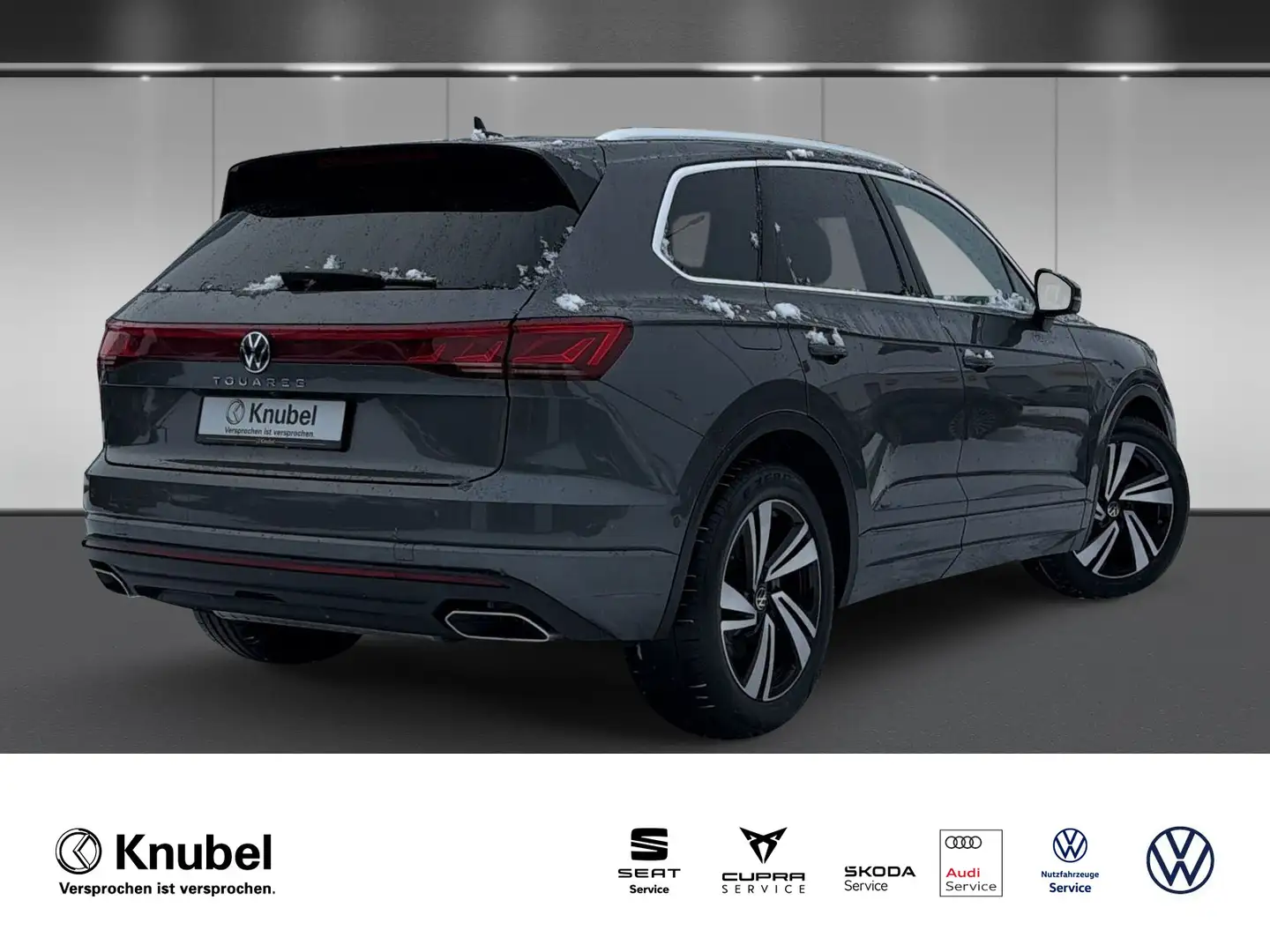 Volkswagen Touareg Elegance V6 TDI Allradlenk. AHK Standhzg. DYNAU... Grau - 2