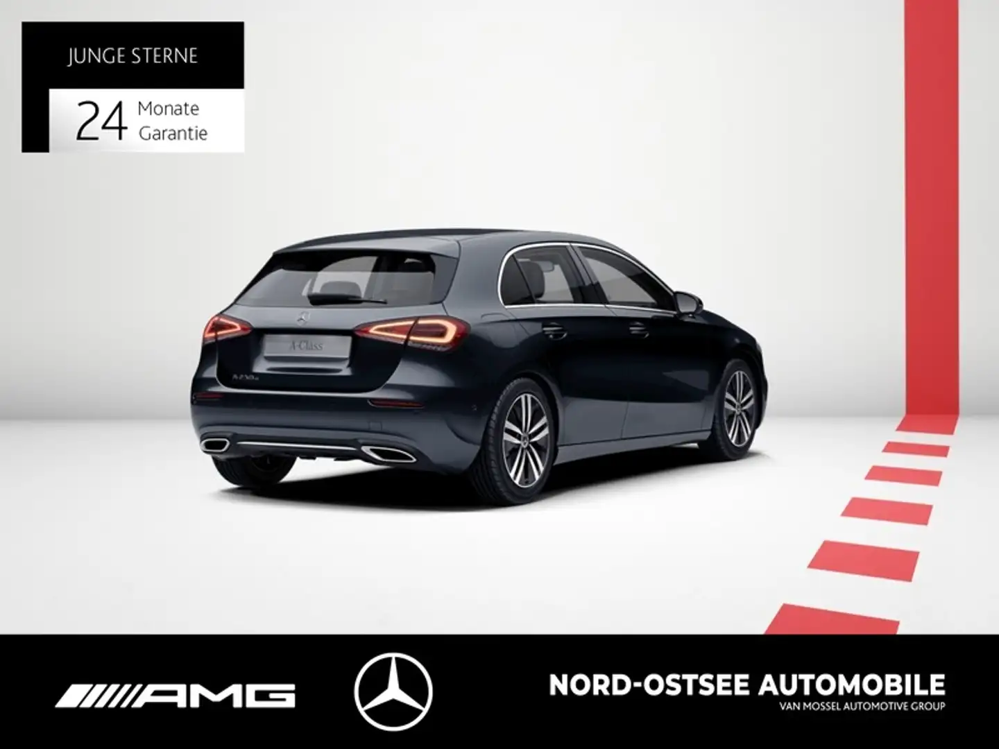 Mercedes-Benz A 250 e PROGRESSIVE  LED PAKRPAKET DAB NAVI SHZ Schwarz - 2