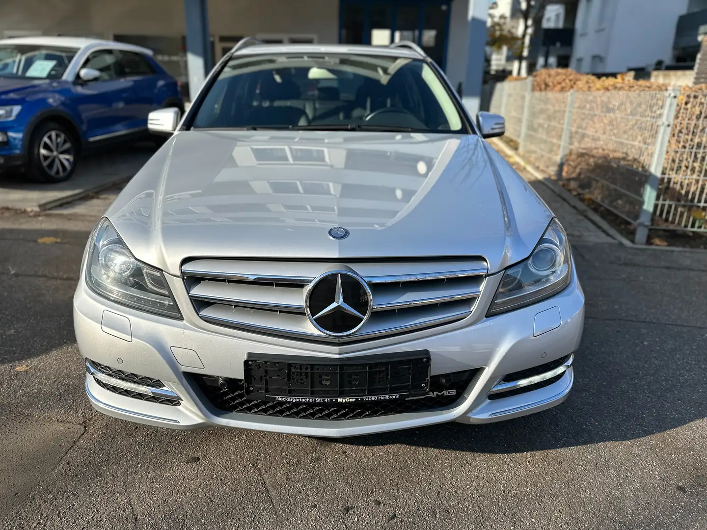 Mercedes-Benz C 180 C 180 T CGI 7G-Tronic Sport Xenon Navi Distronic Gris - 2