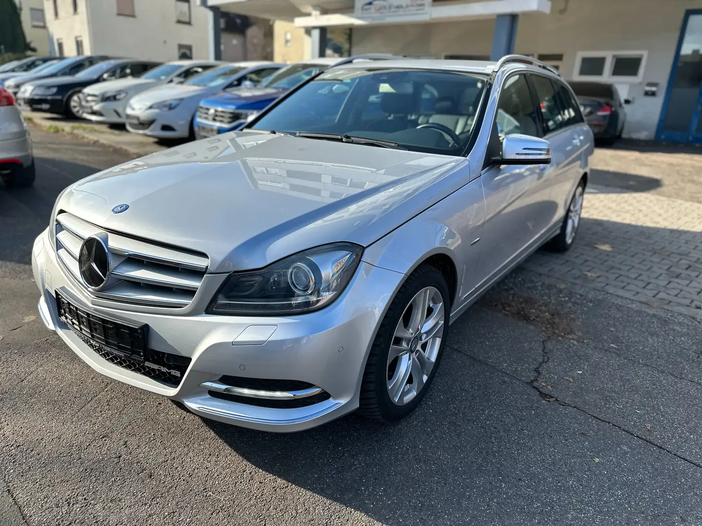 Mercedes-Benz C 180 C 180 T CGI 7G-Tronic Sport Xenon Navi Distronic Gris - 1