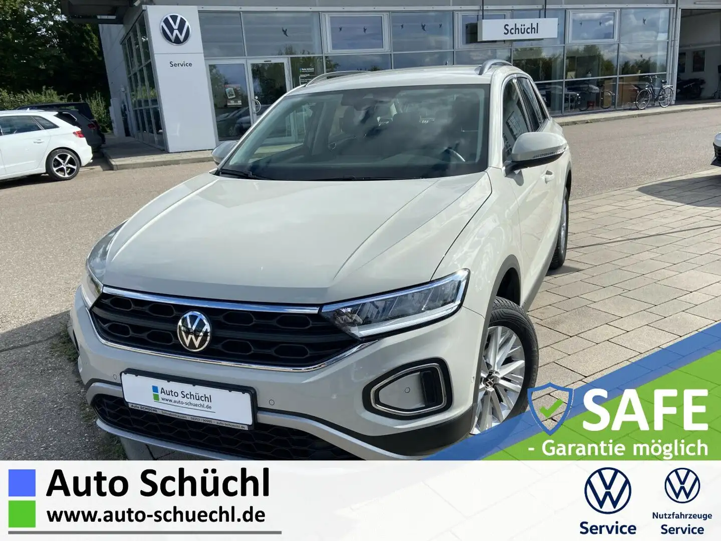 Volkswagen T-Roc 1.5 TSI DSG LIFE NAVI+LED+AHK+APP-CONNECT+ Grau - 1