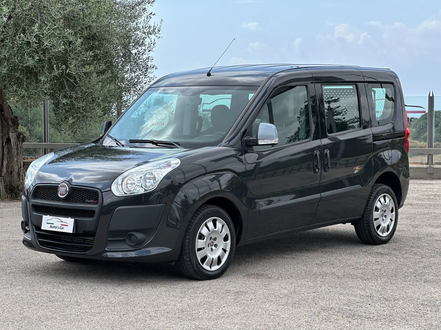 Fiat Doblo Doblo II 2010 1.6 mjt 16v Pedana Accesso Disabili Nero - 1