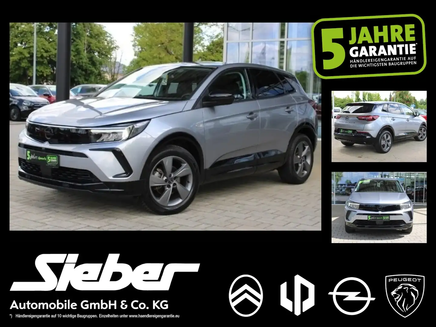 Opel Grandland 1.2 Turbo Enjoy *LED*Sitzheizung* Grau - 1