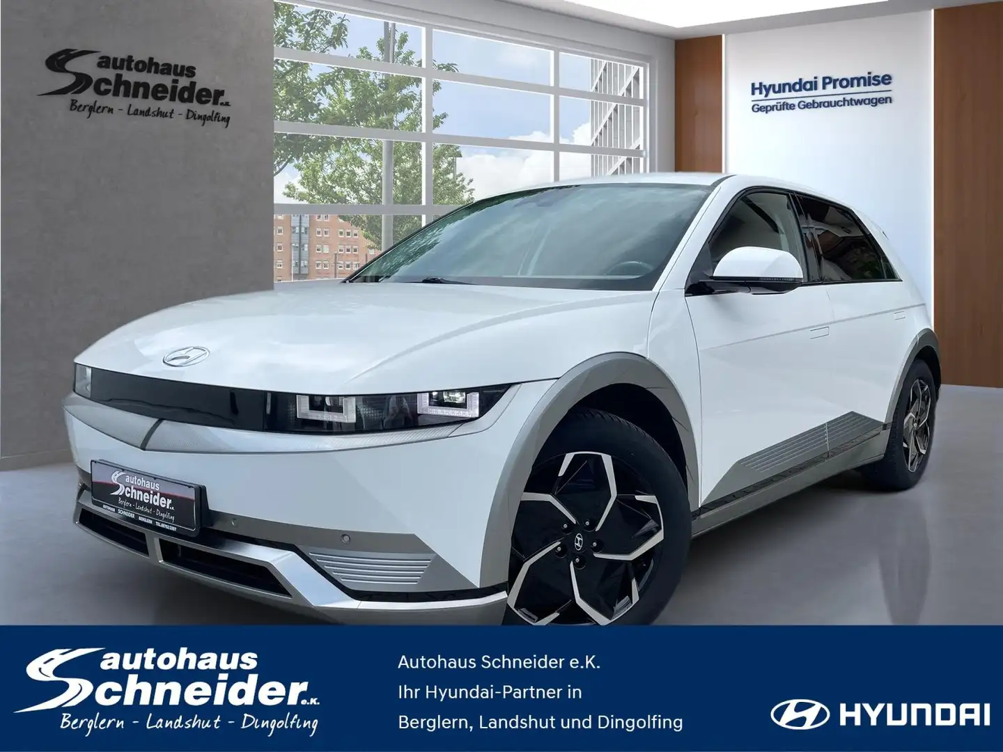 Hyundai IONIQ 5 58 kWh DYNAMIQ LED/WÄRMEPUMPE Bianco - 1