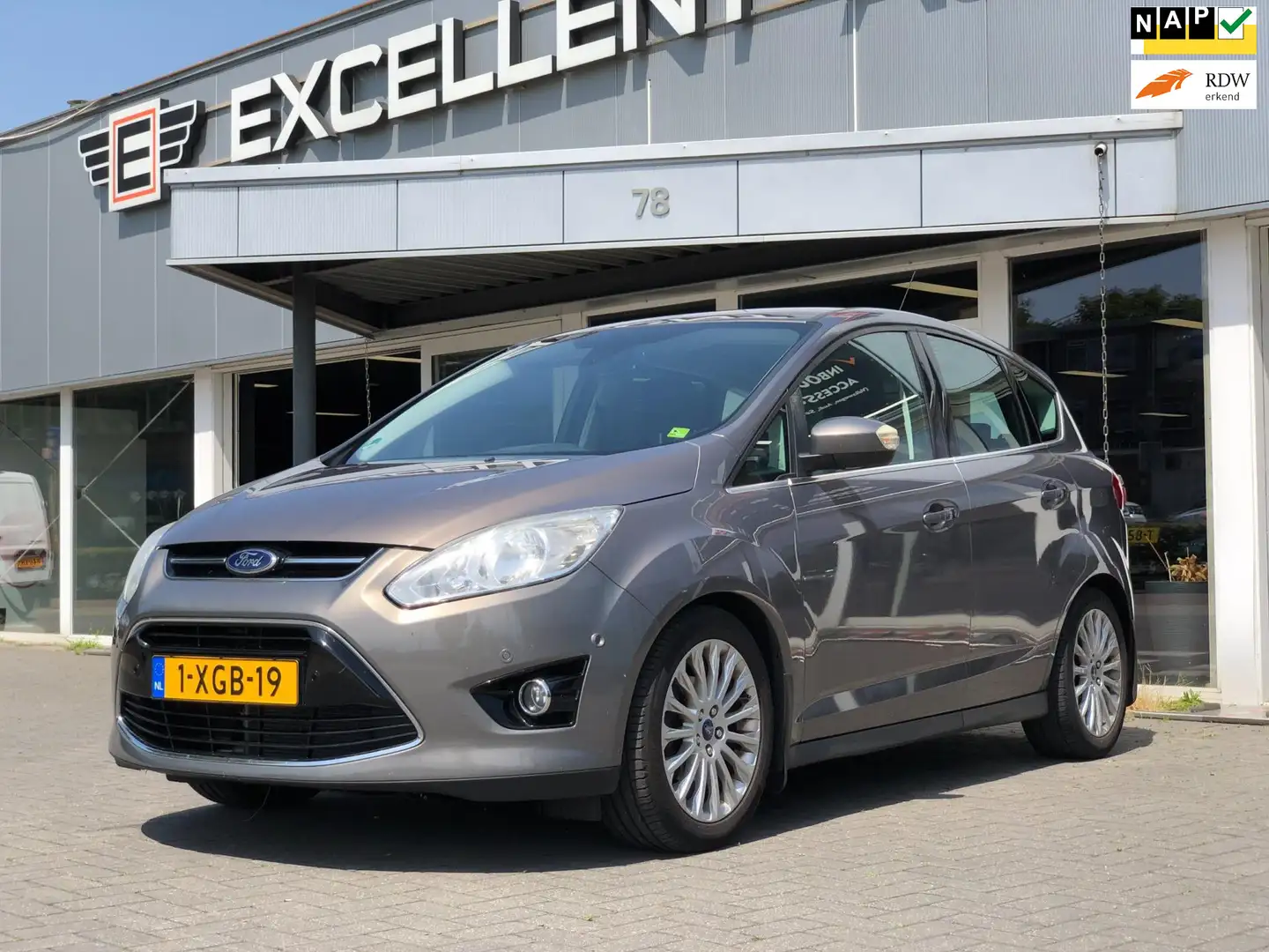 Ford C-Max 1.0 Edition Plus Nav clima trekh parkh v&a camera Bruin - 1