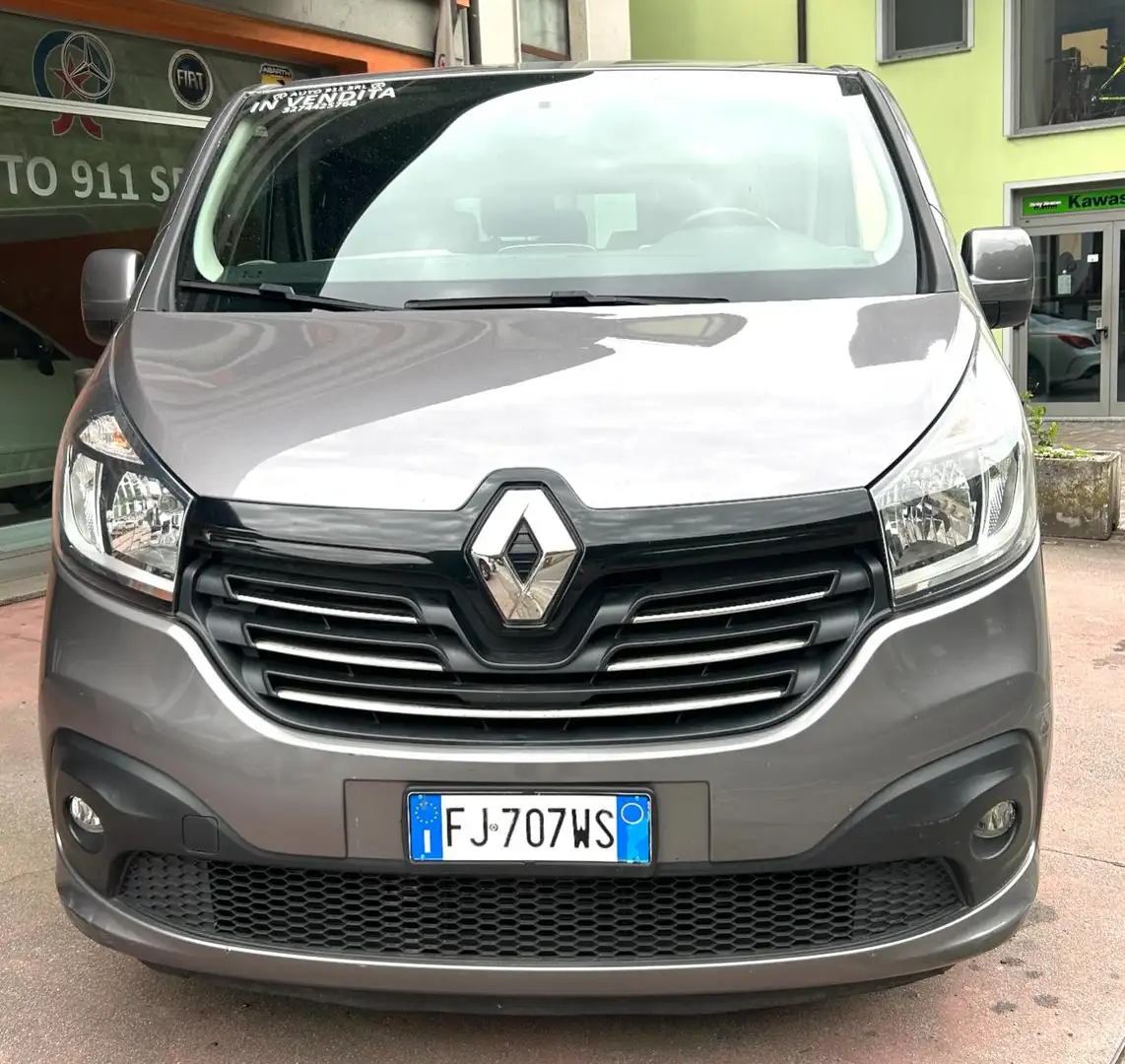 Renault Trafic trafic passenger T29 1.6 dci 125cv L2H1 9 POSTI Gris - 2