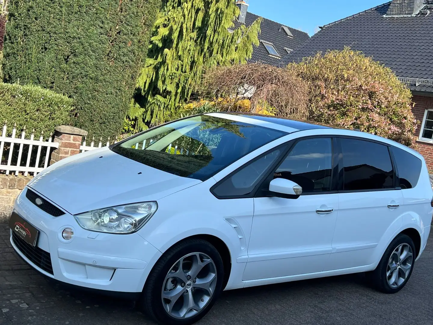 Ford S-Max TITANIUM*7-Sitzer*Leder*Nav*XEN*PANORAMA* Bianco - 2