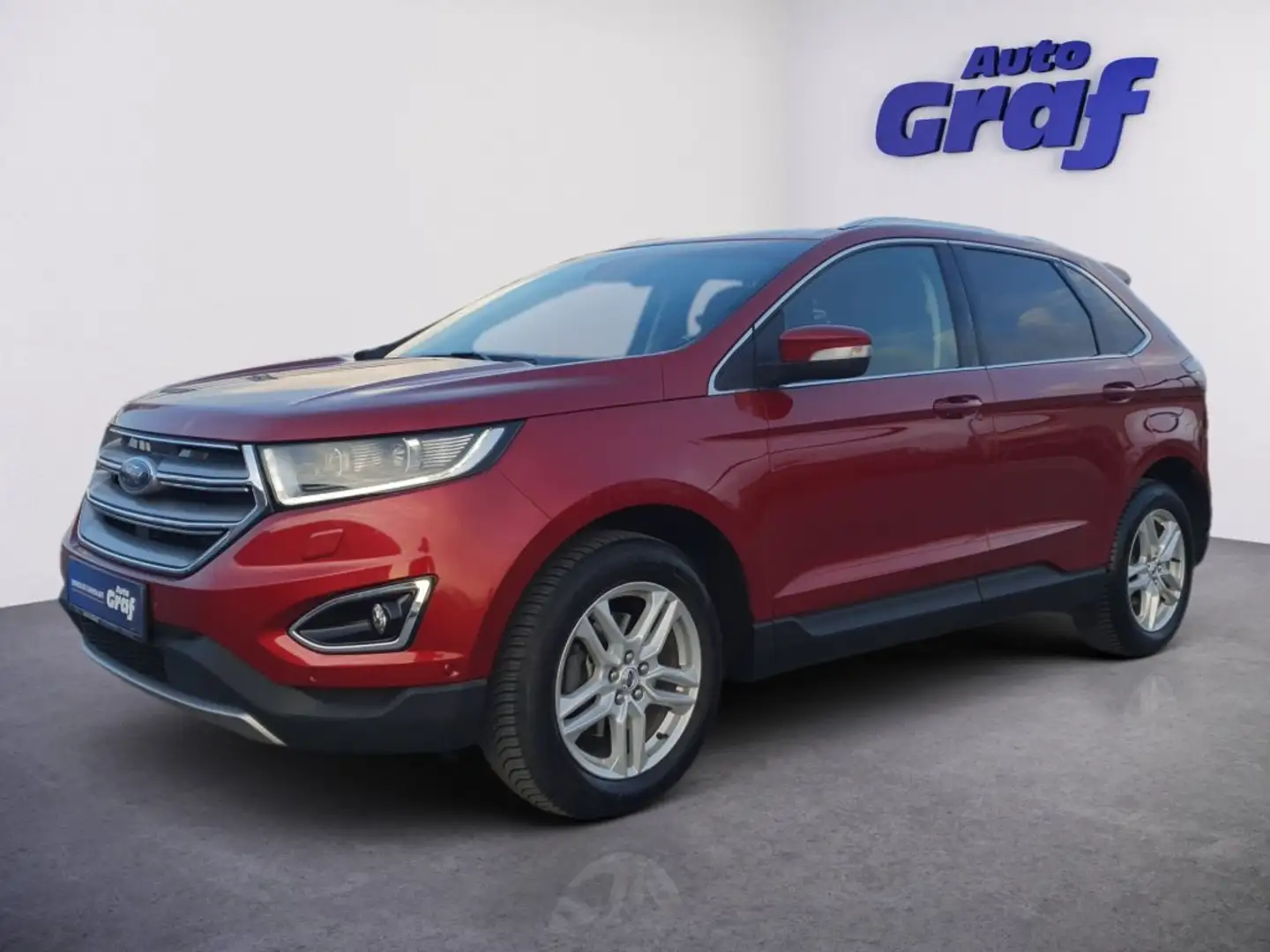 Ford Edge 2,0 TDCi Titanium 4x4 Start/Stop Powershift A Roşu - 1