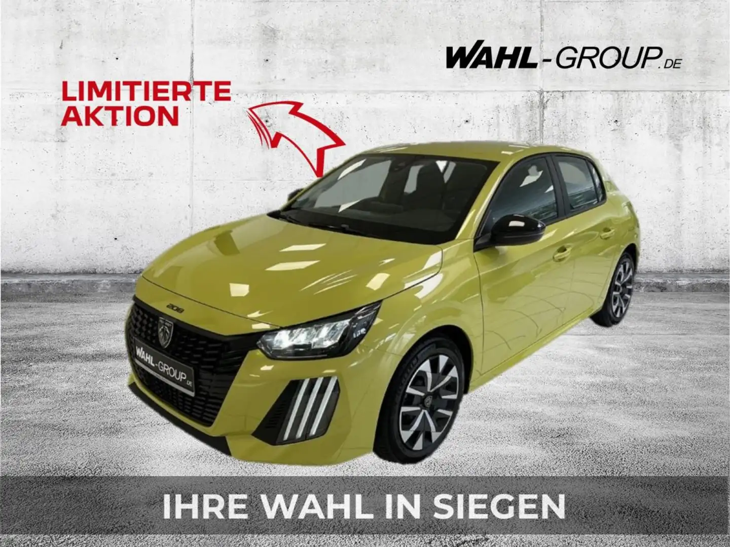 Peugeot 208 Active 1.2l PureTech Gelb - 1