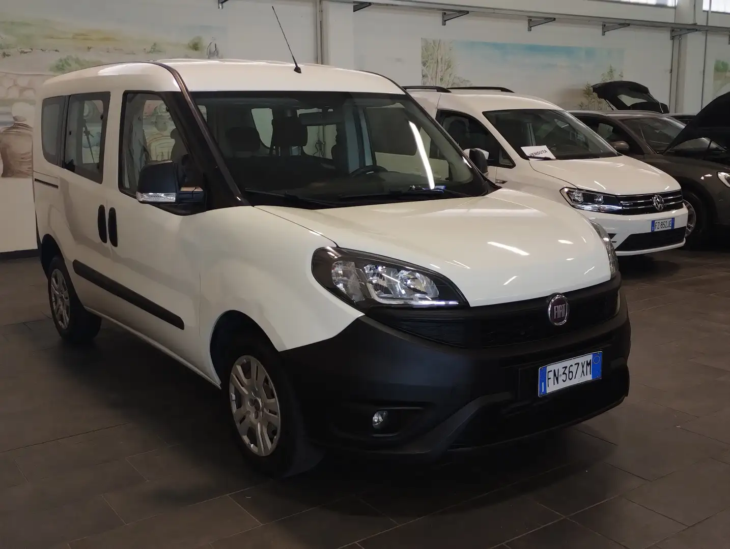 Fiat Doblo .3 MJT 95 CV -AUTOCARRO N.1 - UNICO-PRO - SED RISC Wit - 2