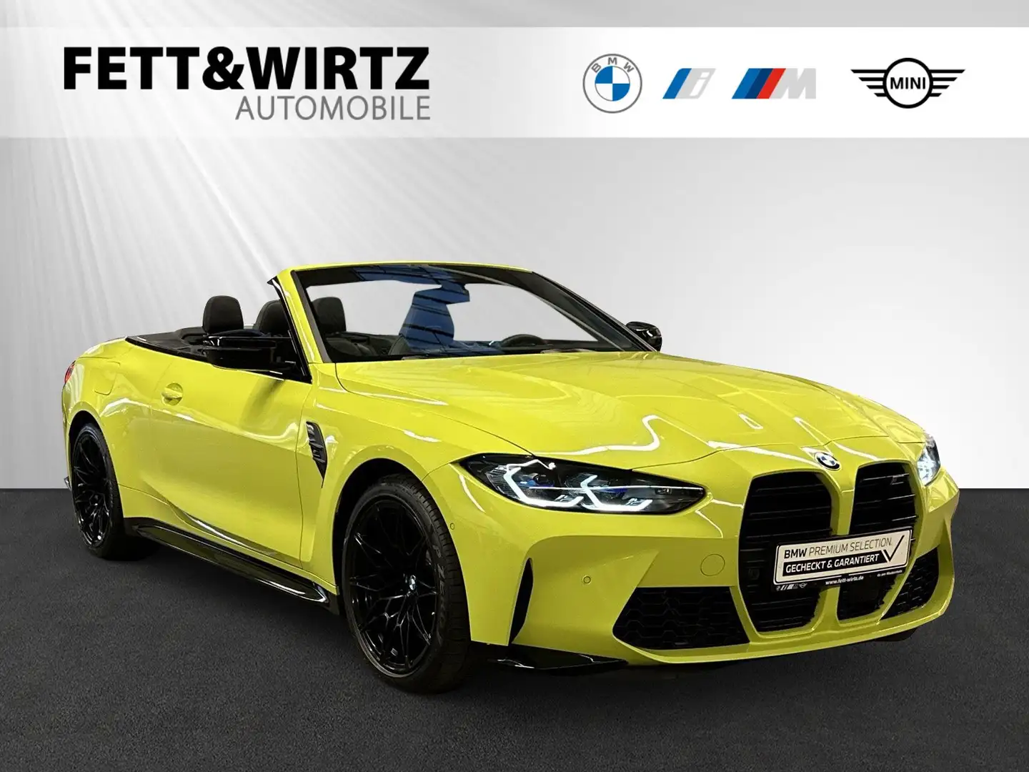 BMW M4 Competition MxDrive Cabrio DAProf.|H/K Jaune - 1