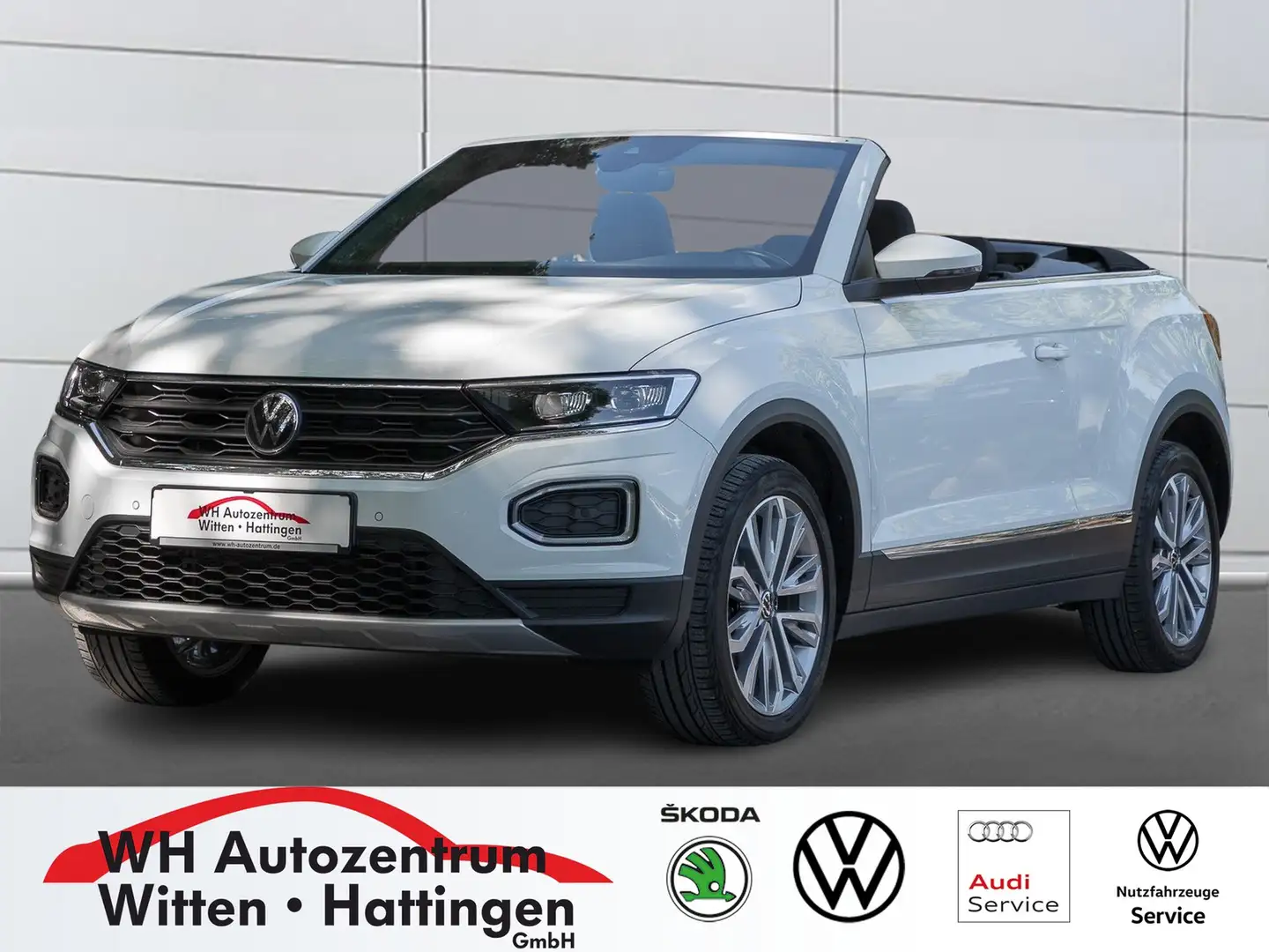 Volkswagen T-Roc Cabriolet 1.0 TSI Style NAVI LED DIGITAL-COCKPI... Weiß - 1