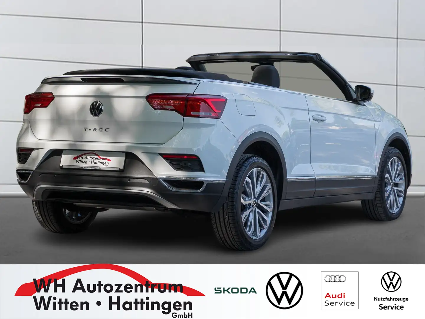 Volkswagen T-Roc Cabriolet 1.0 TSI Style NAVI LED DIGITAL-COCKPI... Weiß - 2