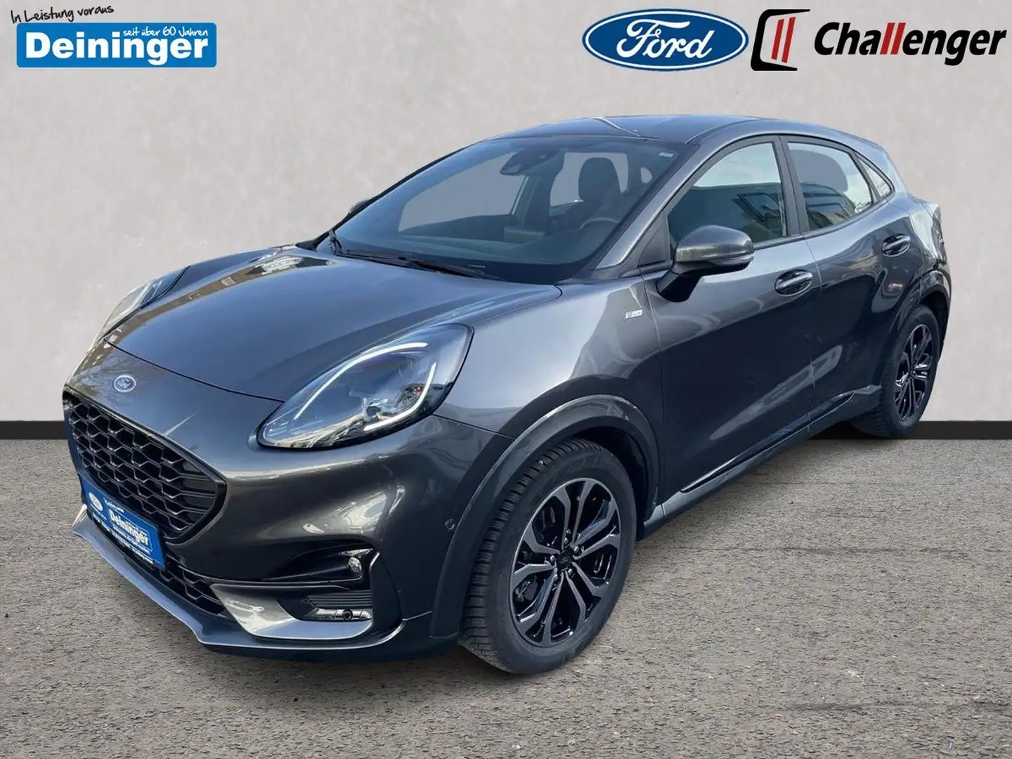 Ford Puma 1.0 EcoBoost Hybrid (MHEV) ST-Line Autom. NAVI&DAB Gris - 2