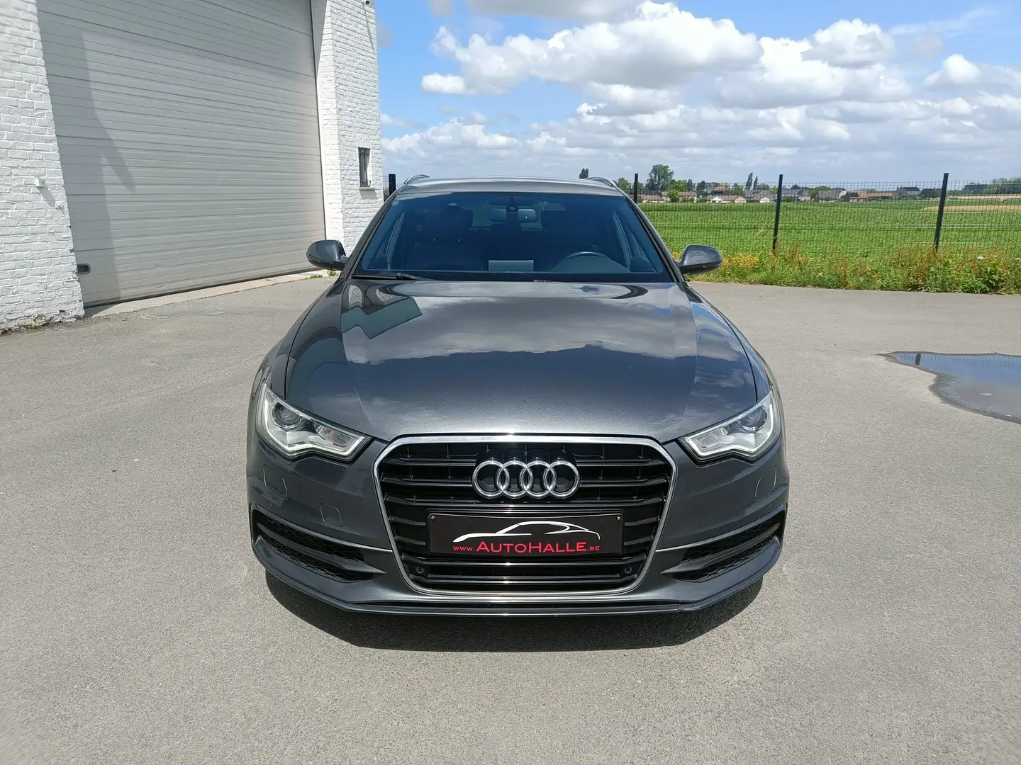 Audi A6 A6 2.0 TDi S line AUTOMAAT - GPS/LEER/AIRCO/XENON Nero - 2