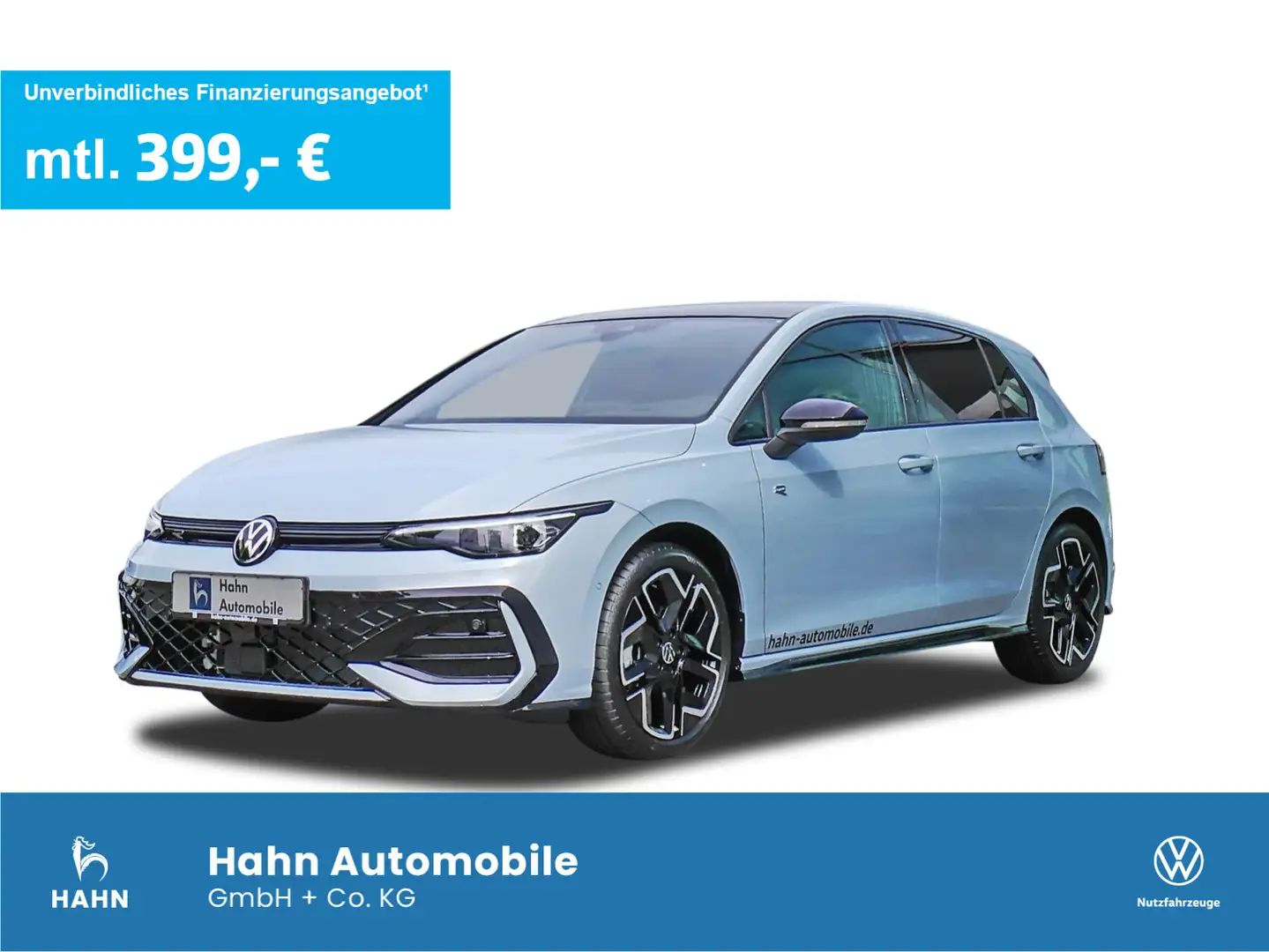 Volkswagen Golf R-Line 1,5 l eTSI OPF 150 PS DSG inkl. Wint Blau - 1